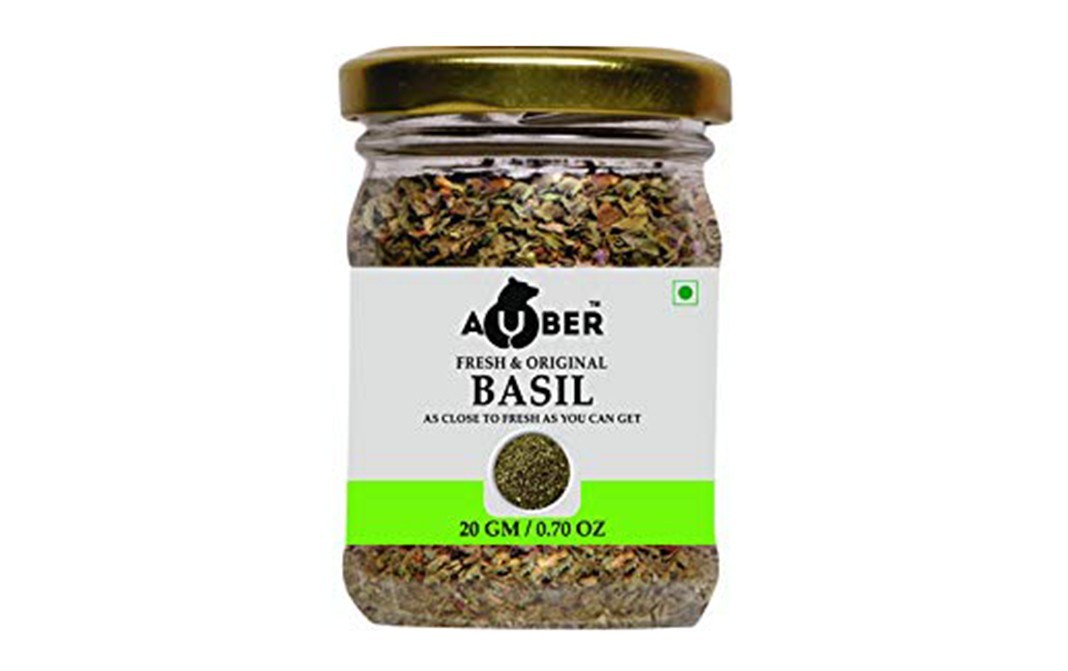 Auber Fresh & Original Basil    Glass Jar  20 grams